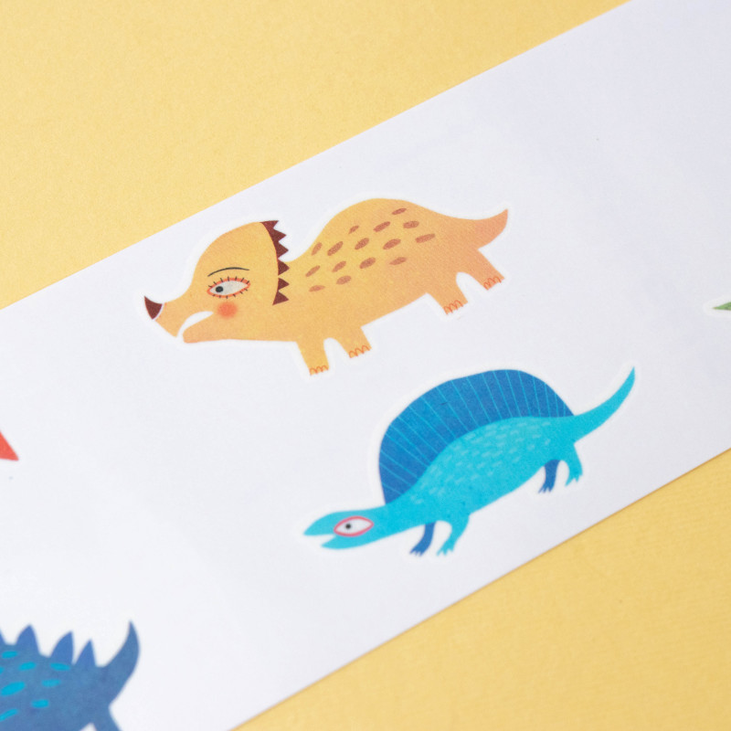 10 dinosaur decals